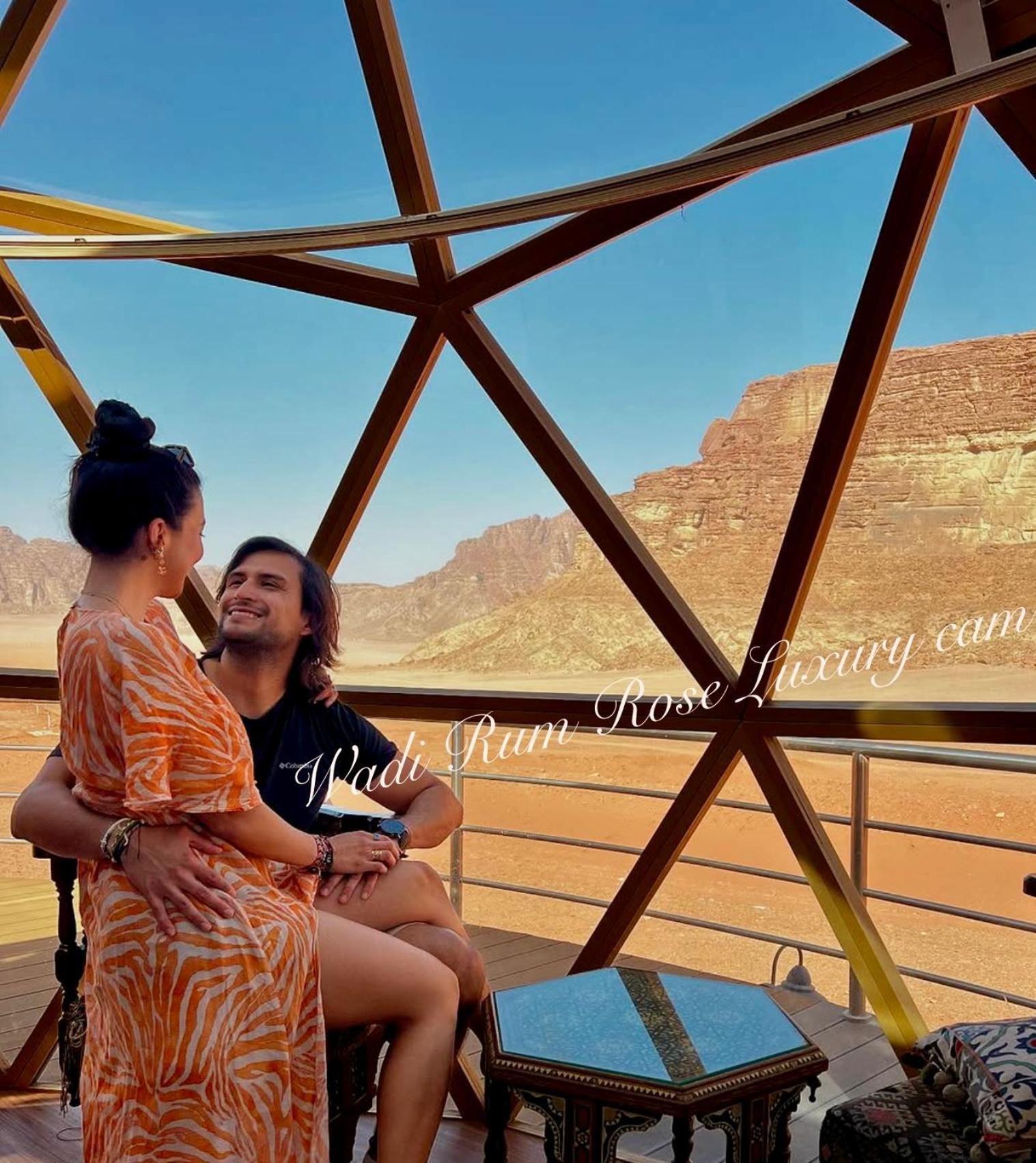 Wadi Rum Rose Luxury Camp Экстерьер фото
